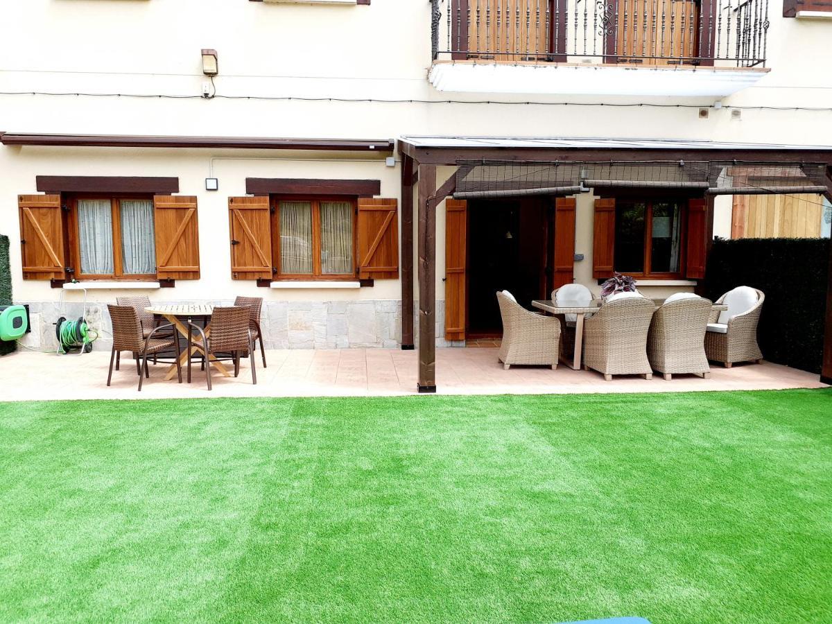 Apartamento Con Jardín Marblés Ezcaray Esterno foto